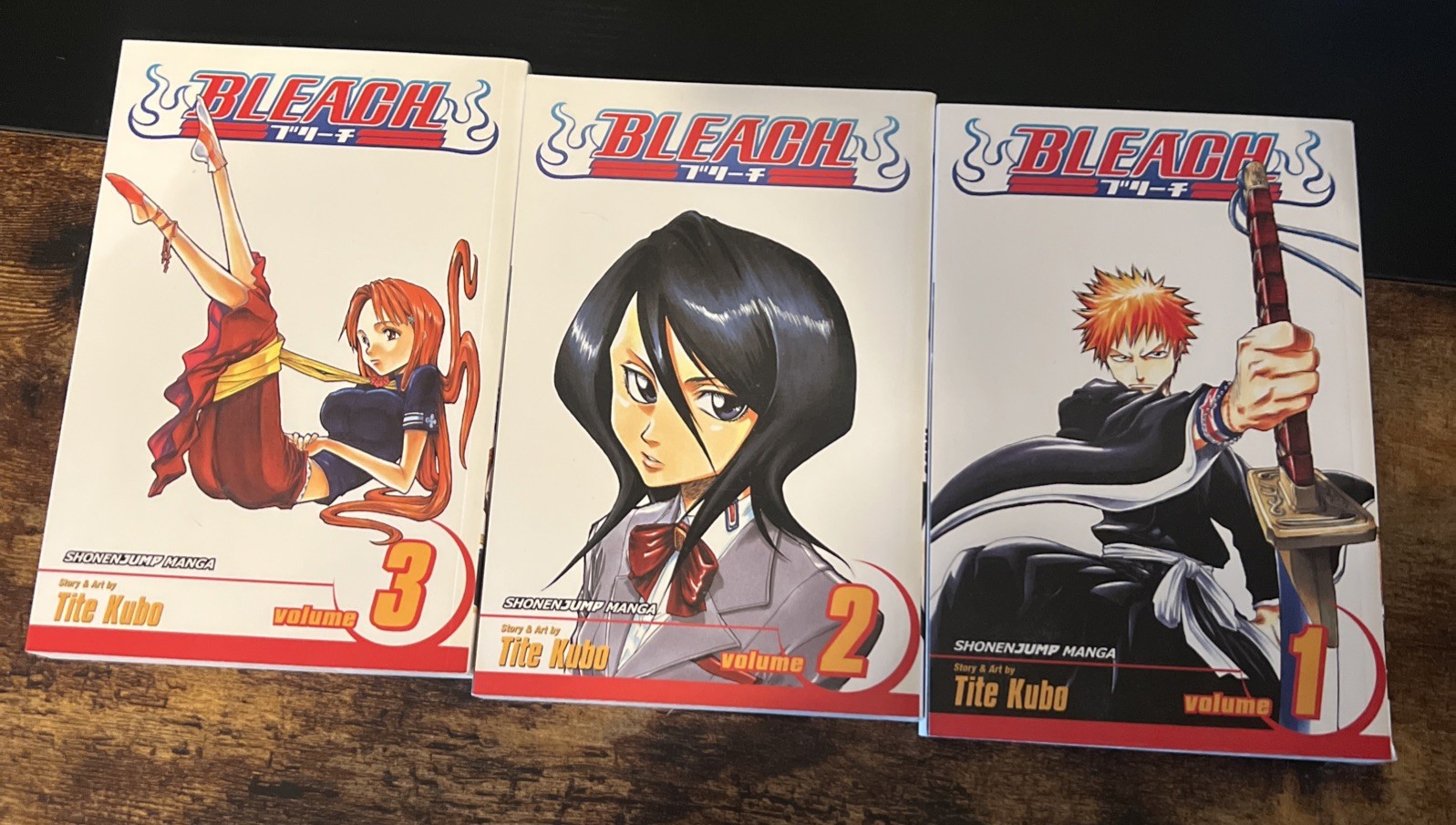 ✨⭐️Bleach, Vol. 1, 2 & 3✨⭐️ Shonen Jump Japanese Anime Manga On Adult Swim🤩⭐️✨