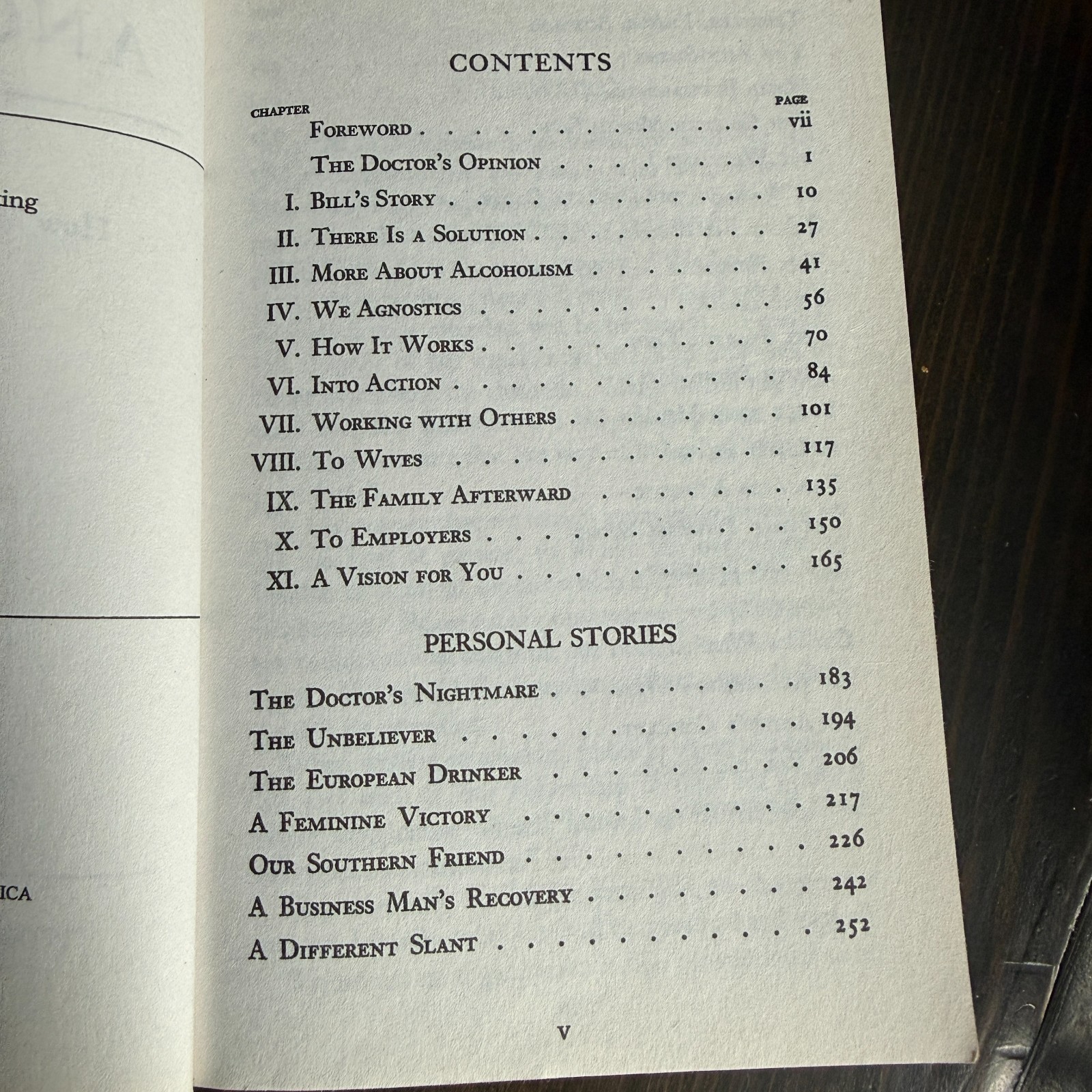 Alcohólics Anonymous 1st Edition Reproduction AA Book 1st printing