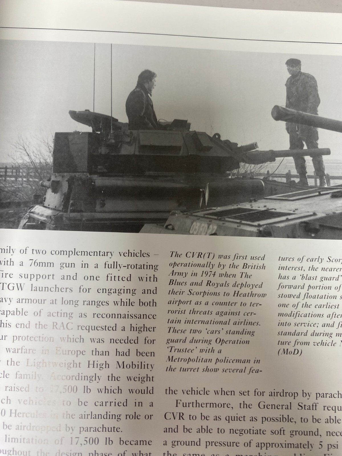 New Vanguard Ser.: Scorpion Reconnaissance Vehicle 1972-94