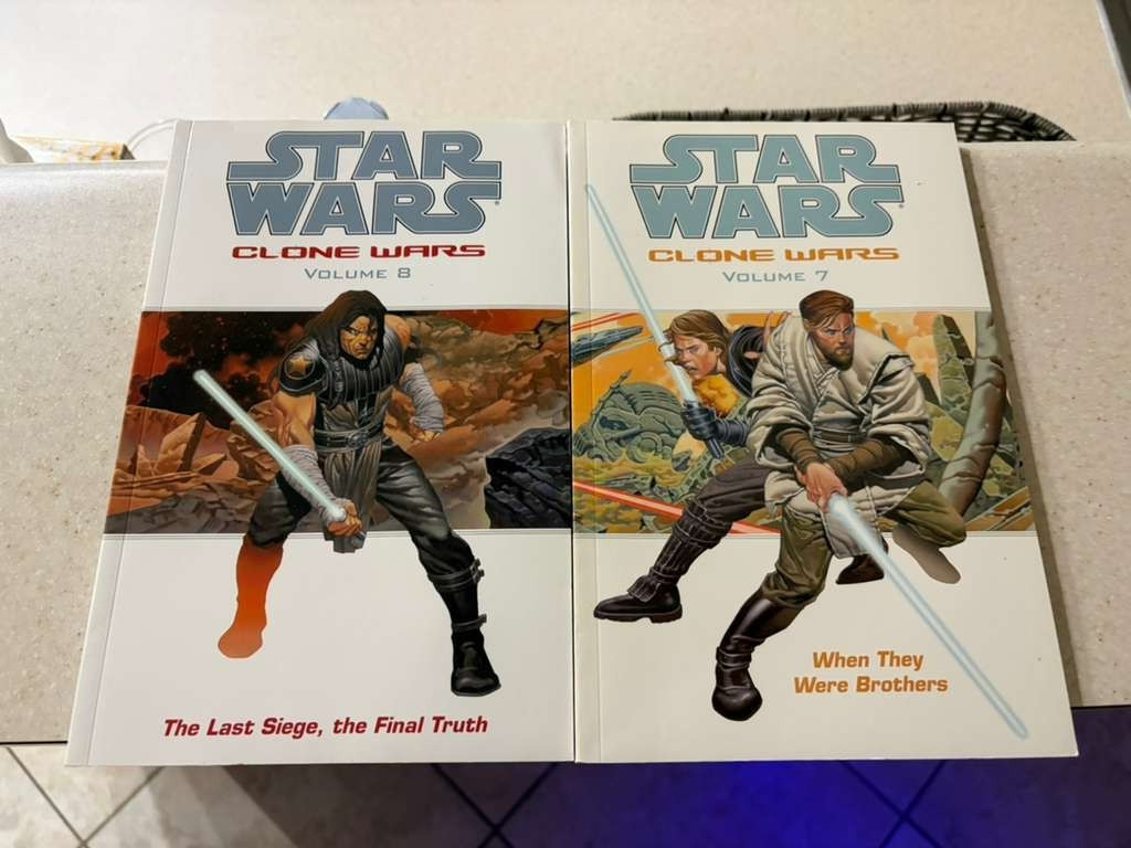 STAR WARS CLONE WARS DARK HORSE COMICS COMPLETE SET VOLUMES 1-9 FREE SHIPPING