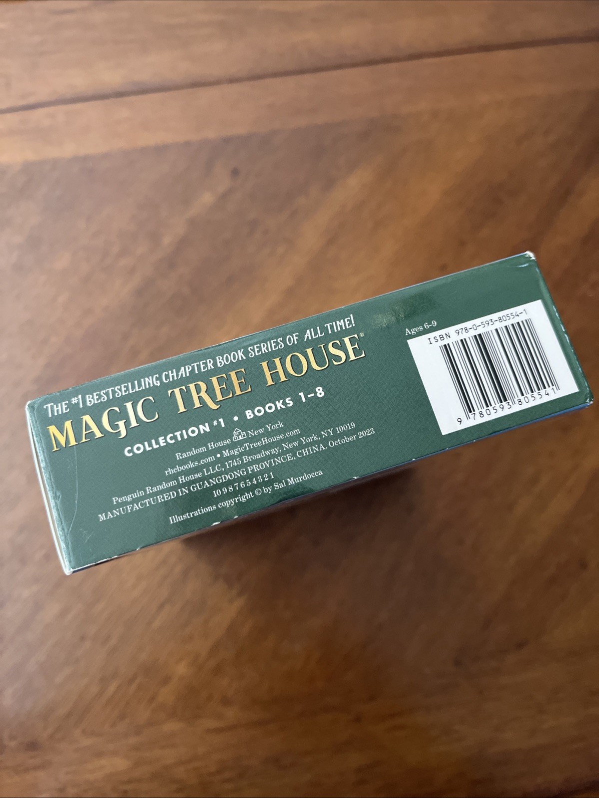 Magic Tree House Box Set Books 1-8 by Mary Pope Osborne