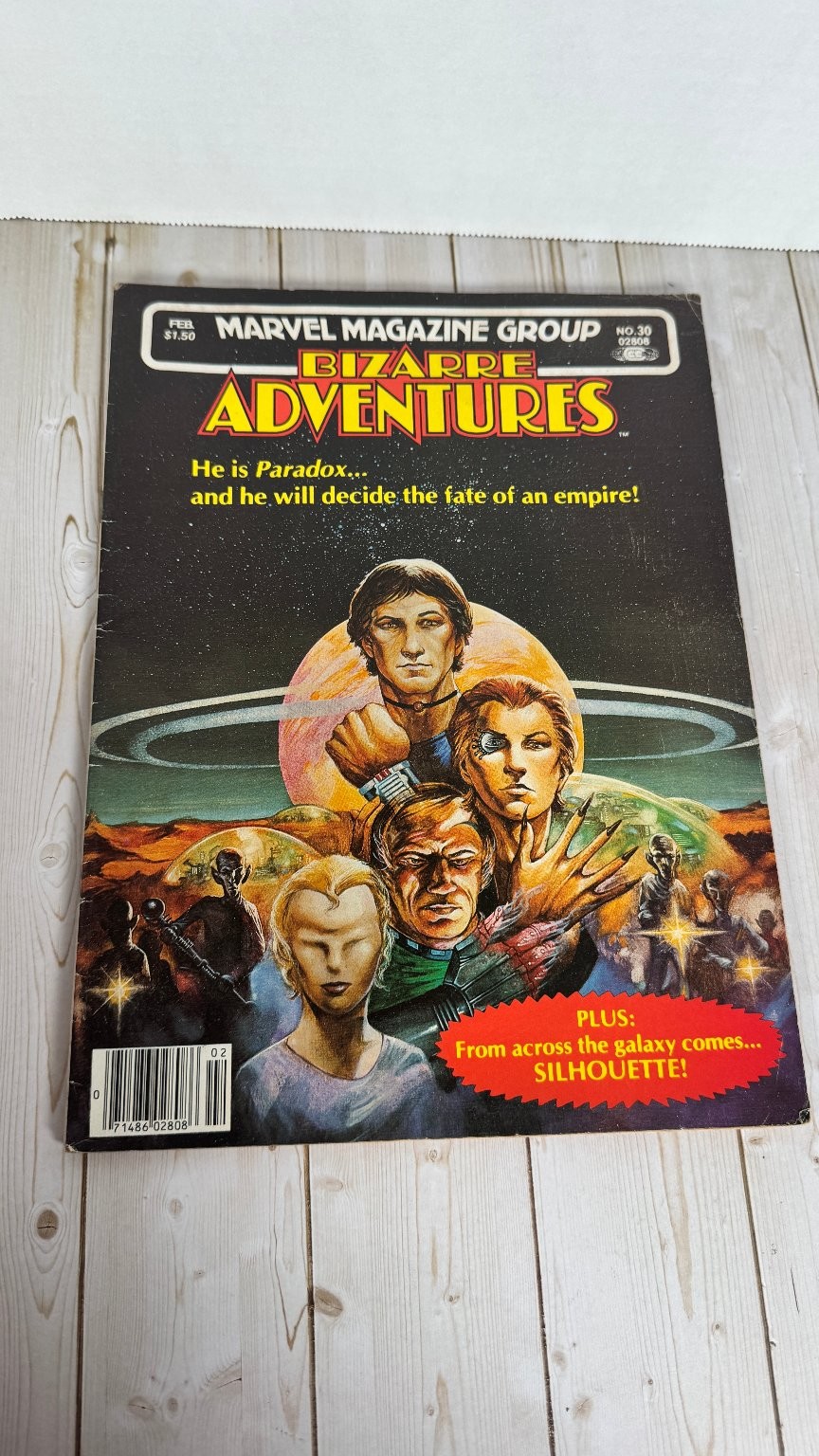 Bizarre Adventures #34 & #36 Marvel Magazine Group 1983 Comics Horror Sci-Fi