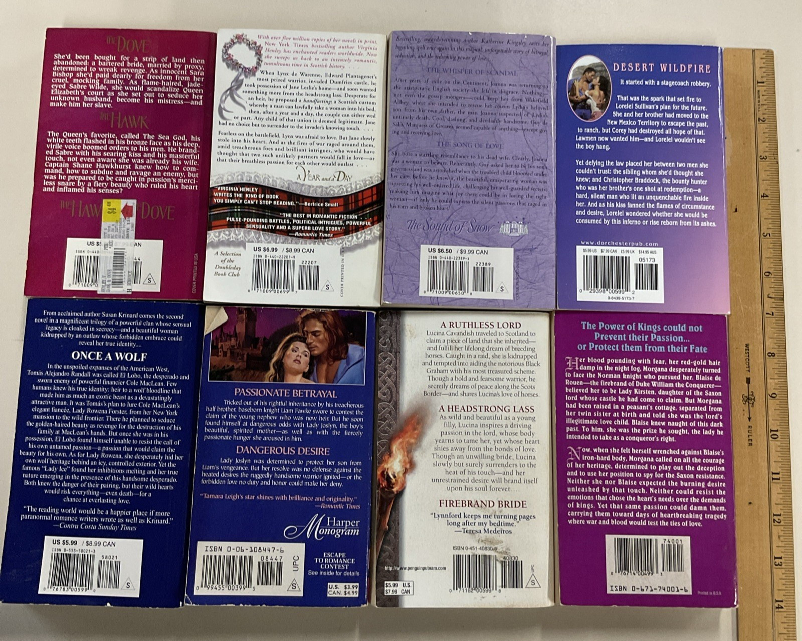 Historical Romance PB Lot of 23 Variety of Authors and Titles