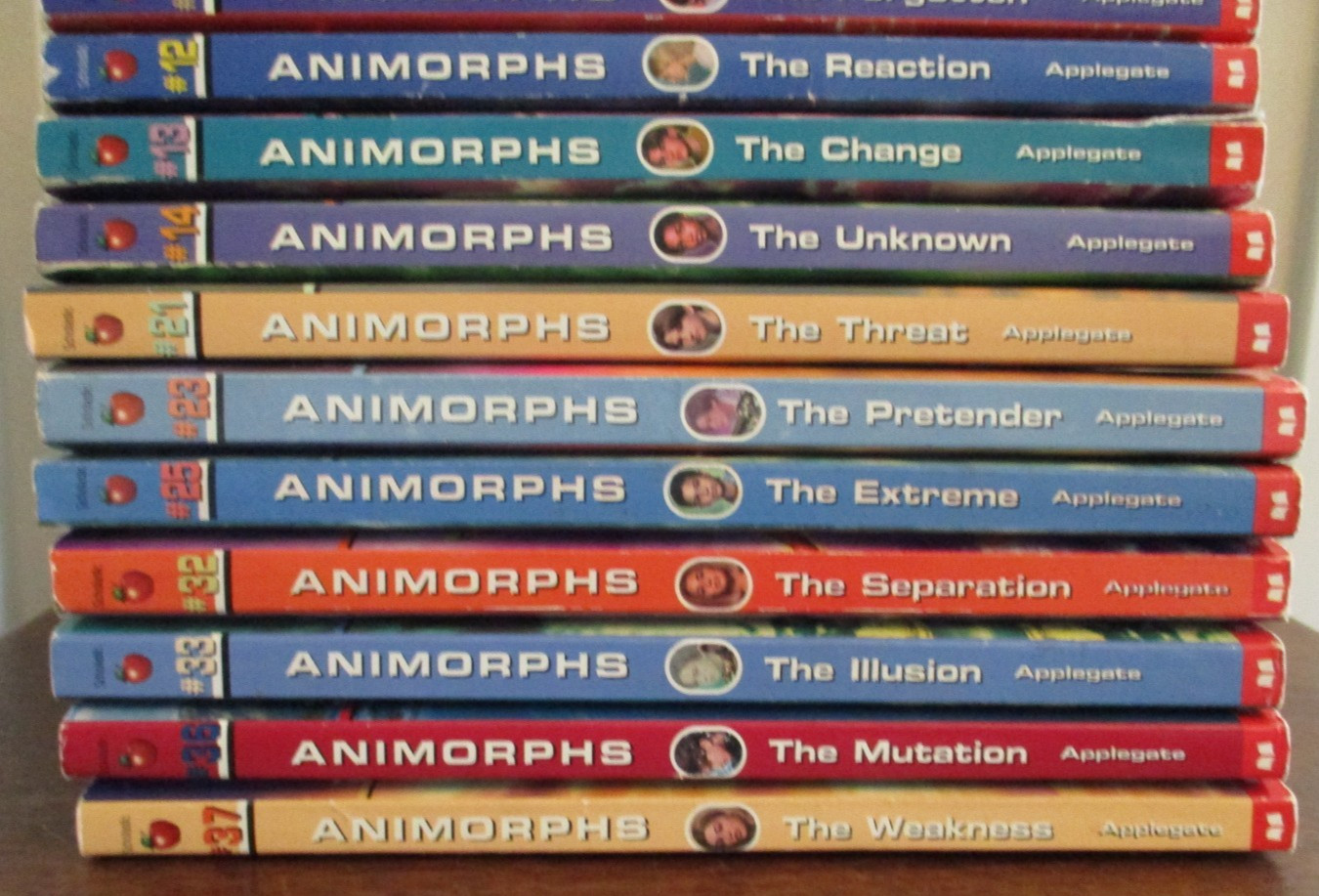 Animorphs Book Lot Of 18 K.A. Applegate 96-99 1st Vintage Scholastic