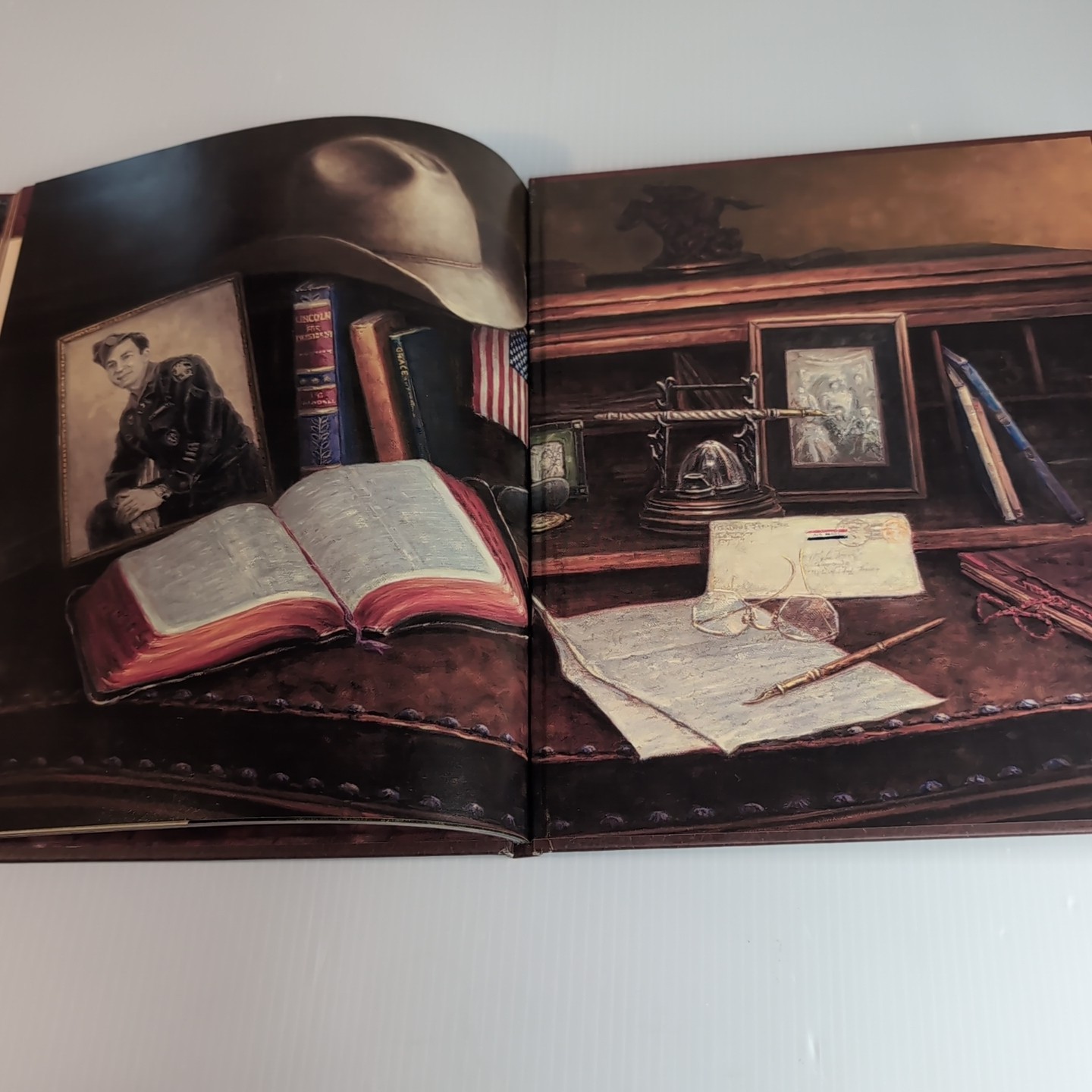 Good Ol Cowboy Stories Paintings Nonfiction Book Western Jack Terry Art HC