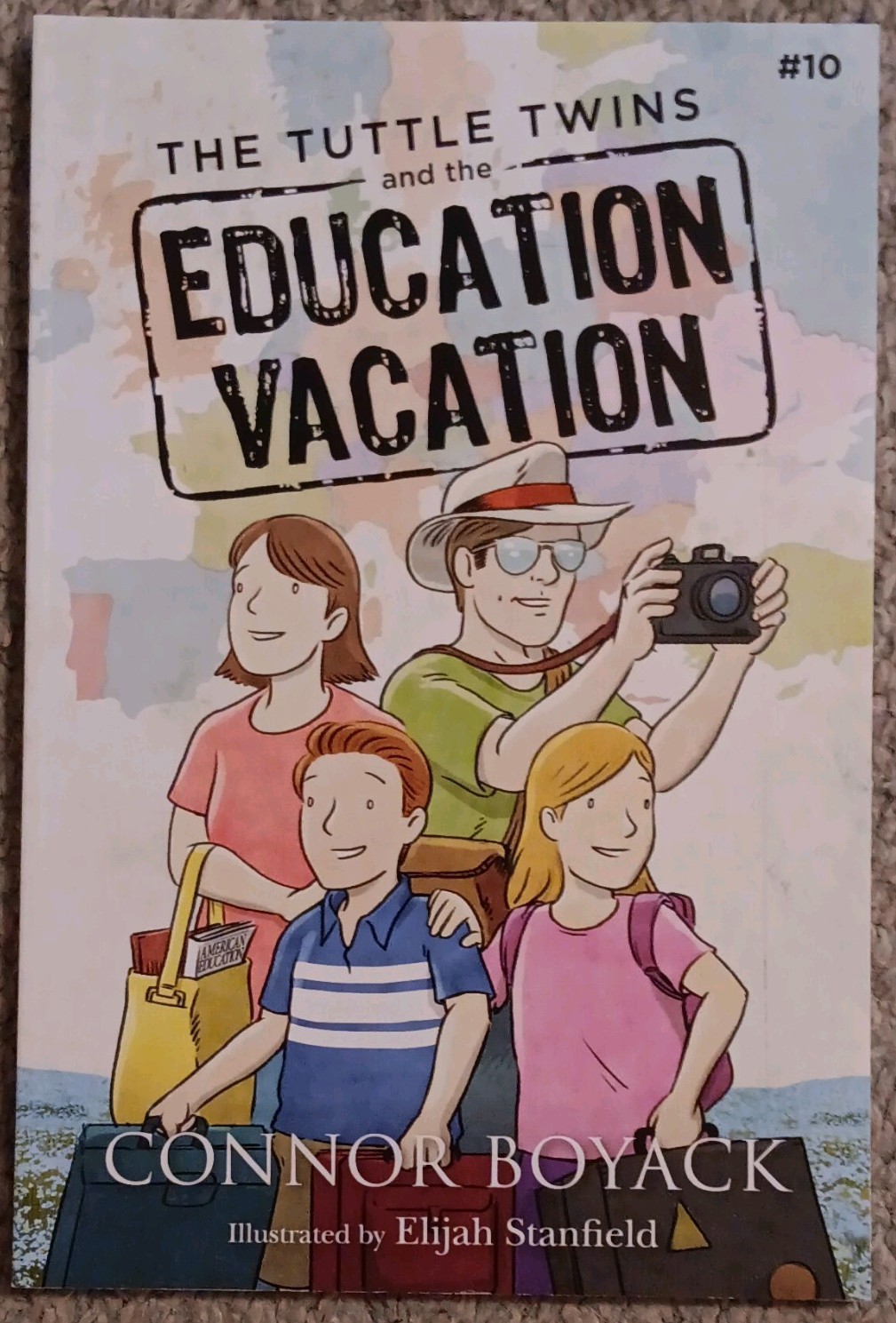 Connor Boyack Tuttle Twins 4-Book Hardcover Lot Illustrated