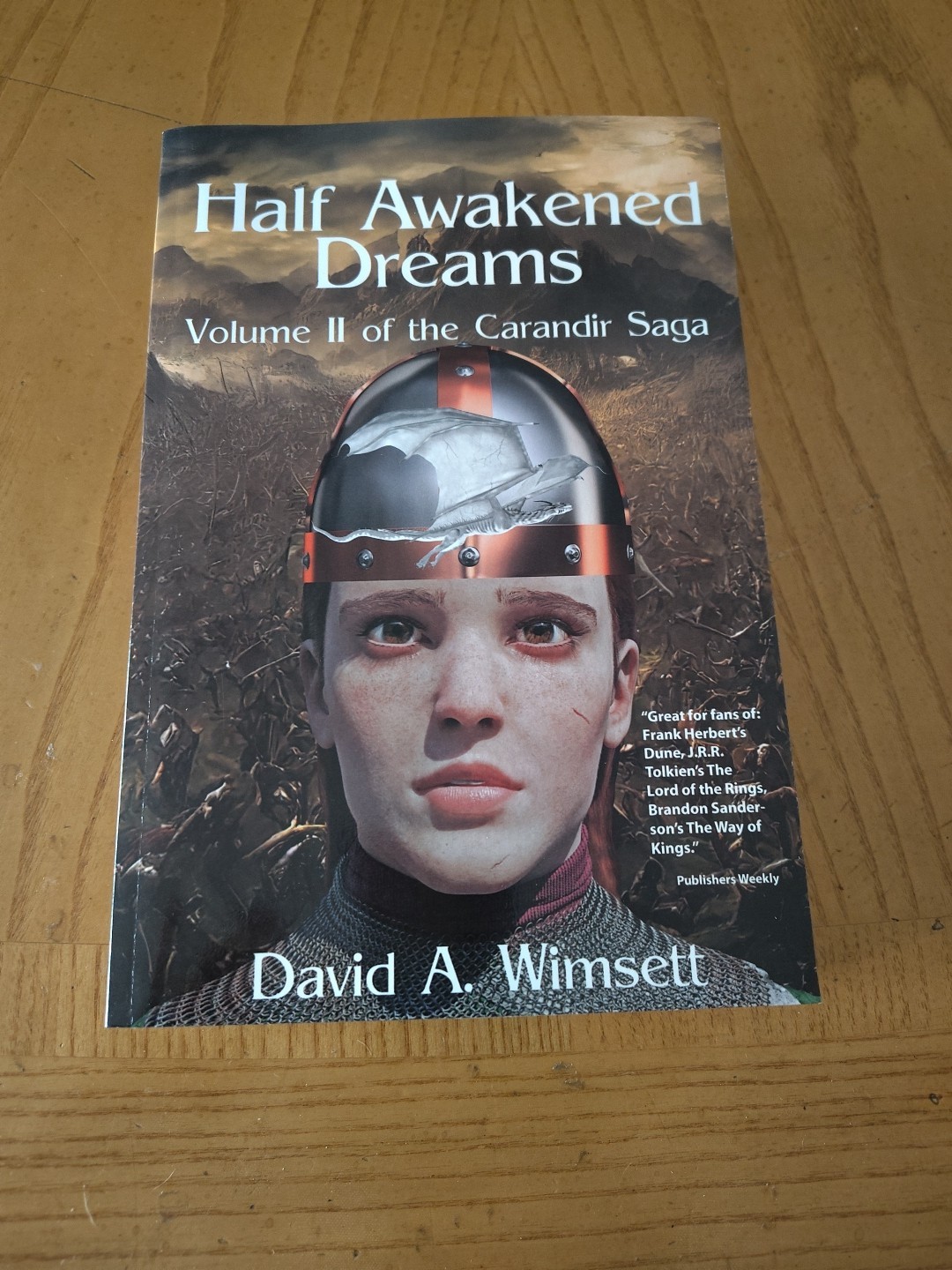 Volume I, II, and III of the Carandir Saga by David A. Wimsett