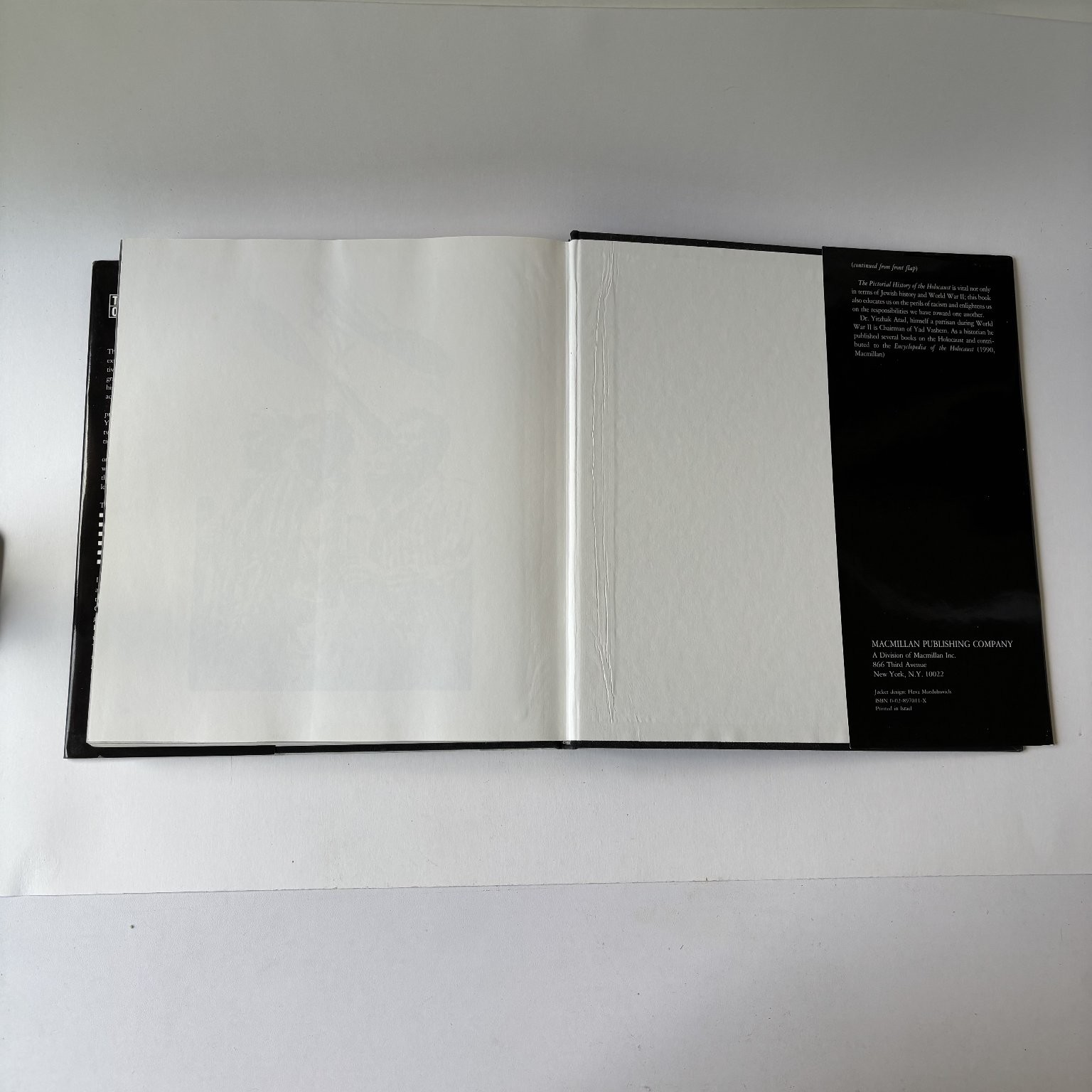 The Pictorial History of the Holocaust Arad 1990 First Printing Macmillan