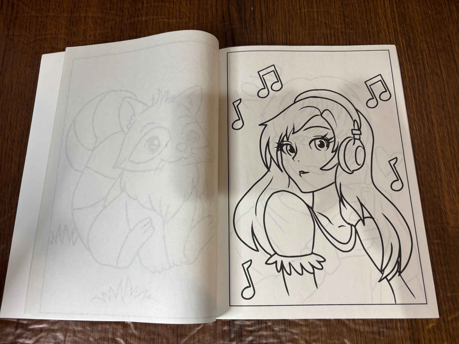 Crown Jewlz Anime Kawaii Themed Coloring Book