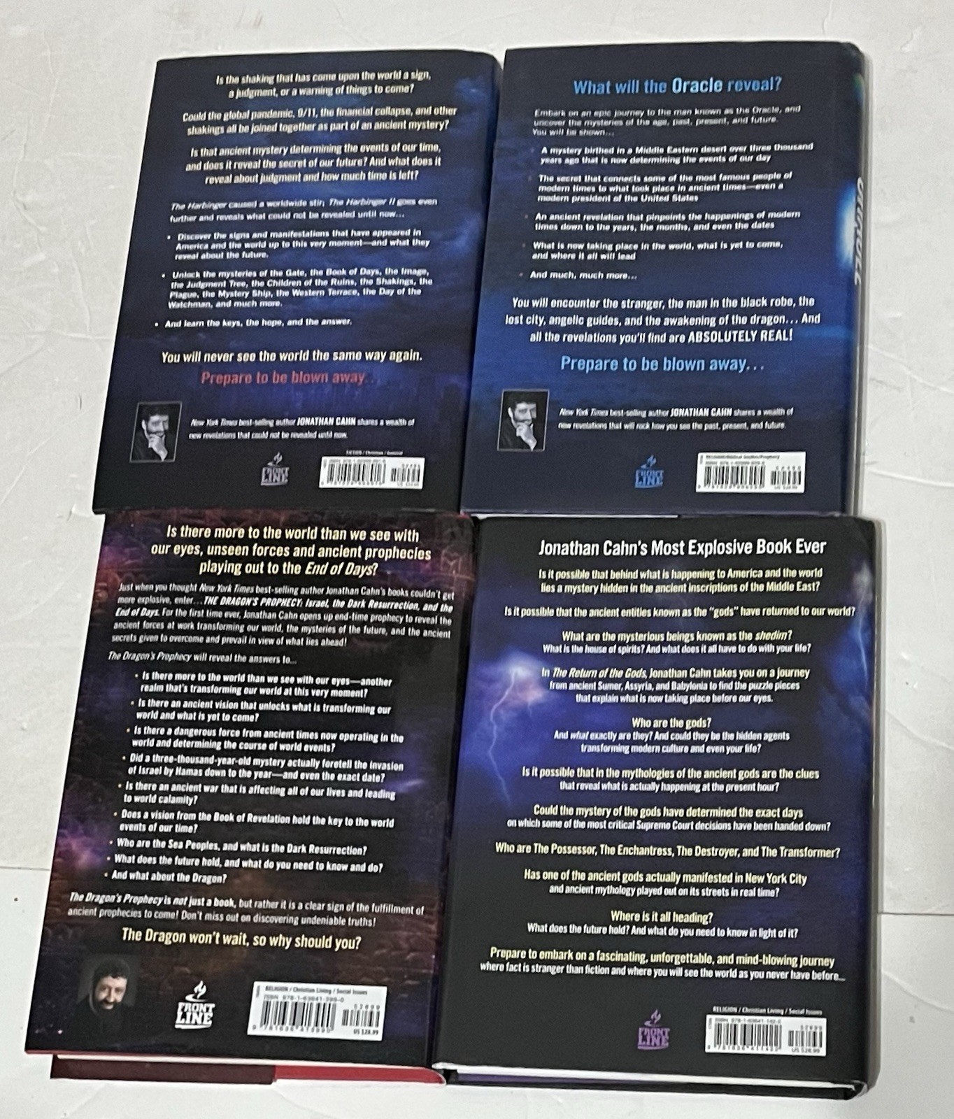 Lot 4: Return of Gods Oracle Dragon’s Prophecy Harbinger II Jonathan Cahn HCDJ