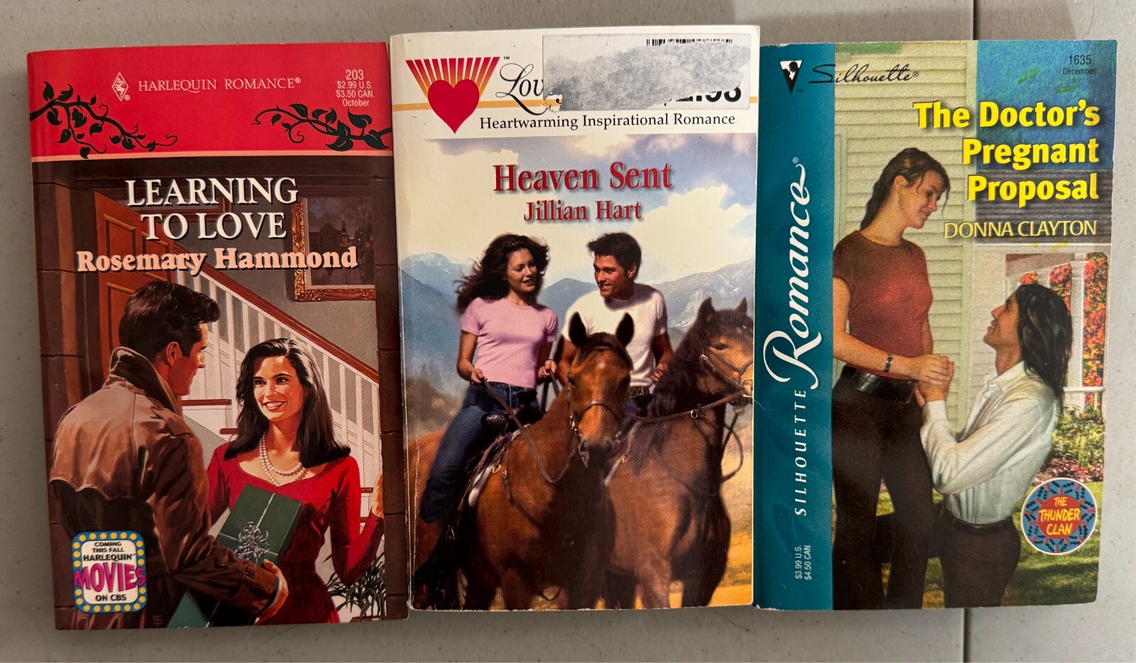 Lot 106 HARLEQUIN 1990s 2000s Vintage Romance Novels Silhouette Desire Cowboy