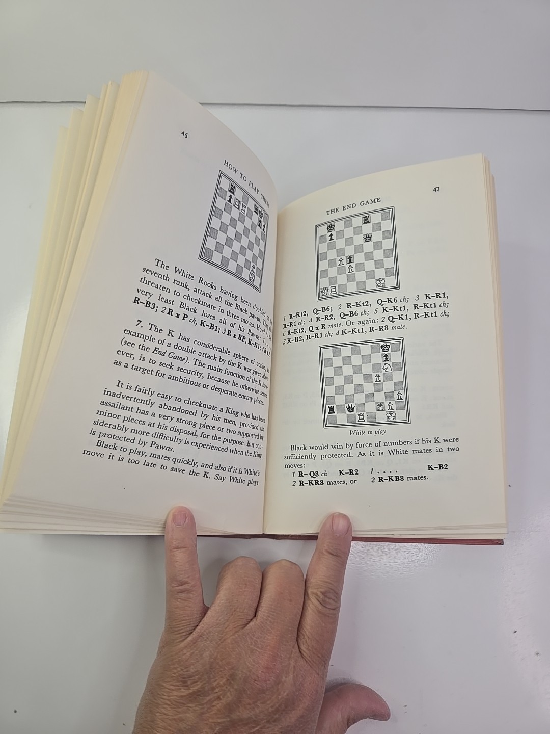 Lasker’s How to Play Chess HC w/DJ Emanuel Lasker Gramercy G-406