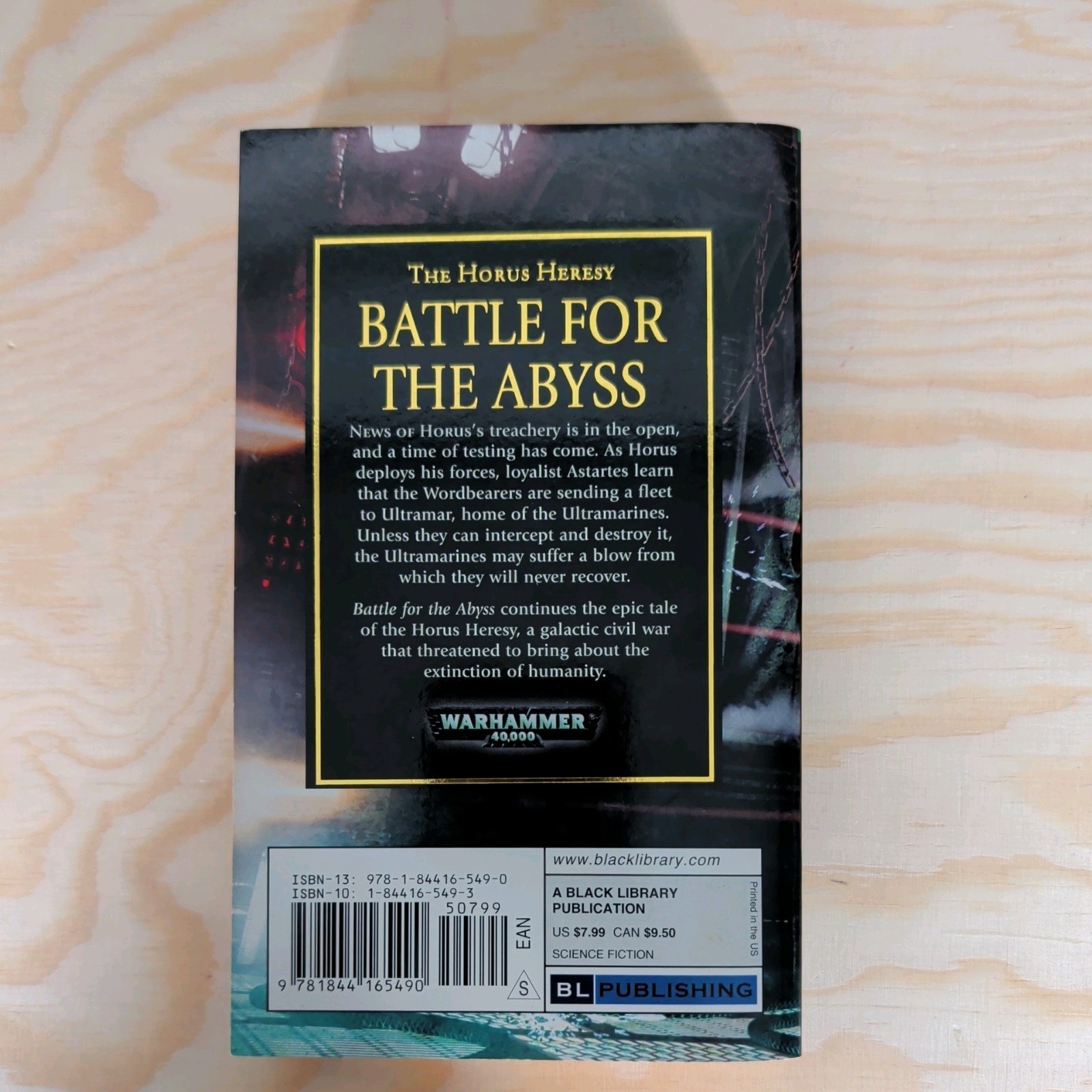 Battle for the Abyss by Ben Counter (2008, Mass Market) Warhammer 40k