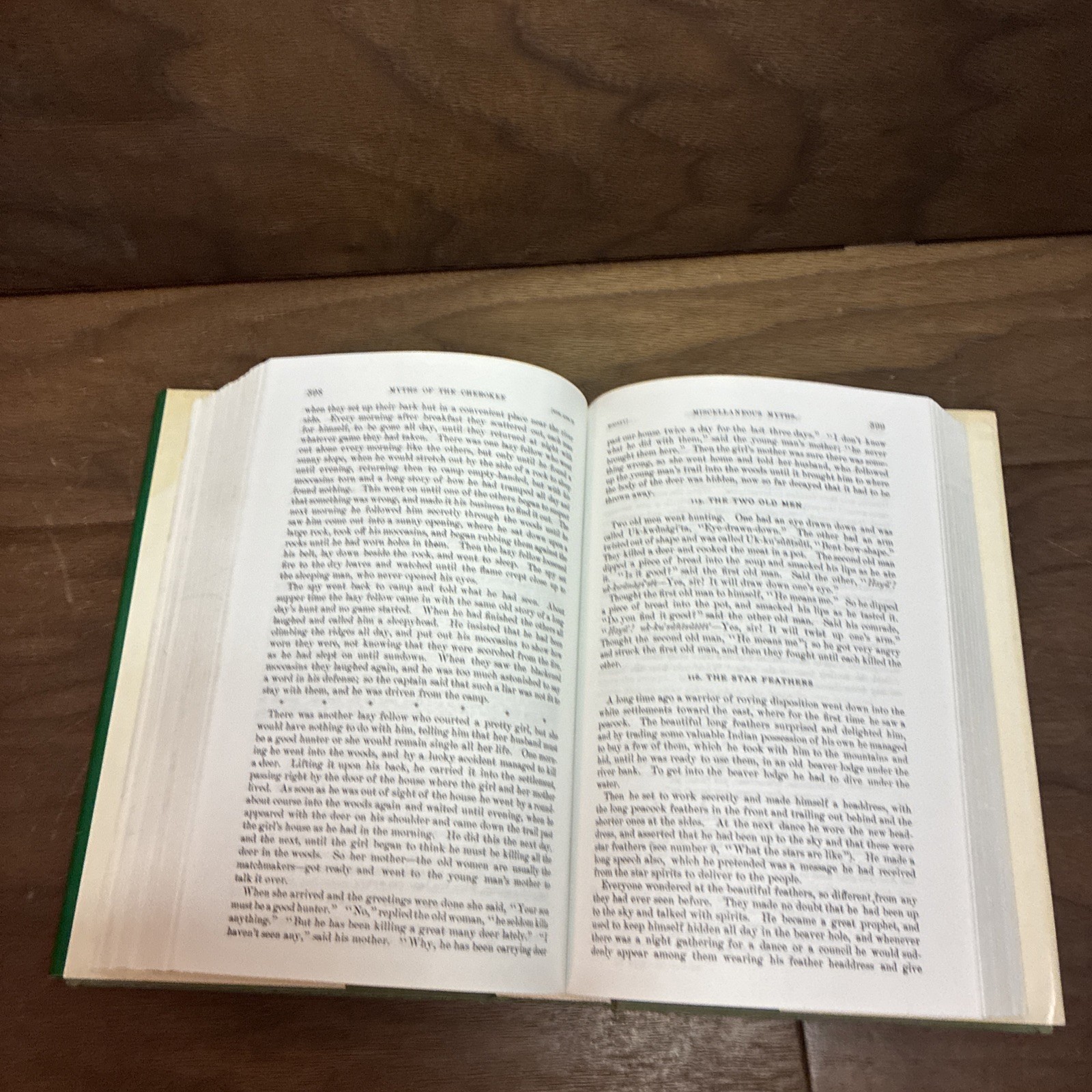 Myths of The Cherokee and Sacred Formulas of The Cherokees by James Mooney 1982
