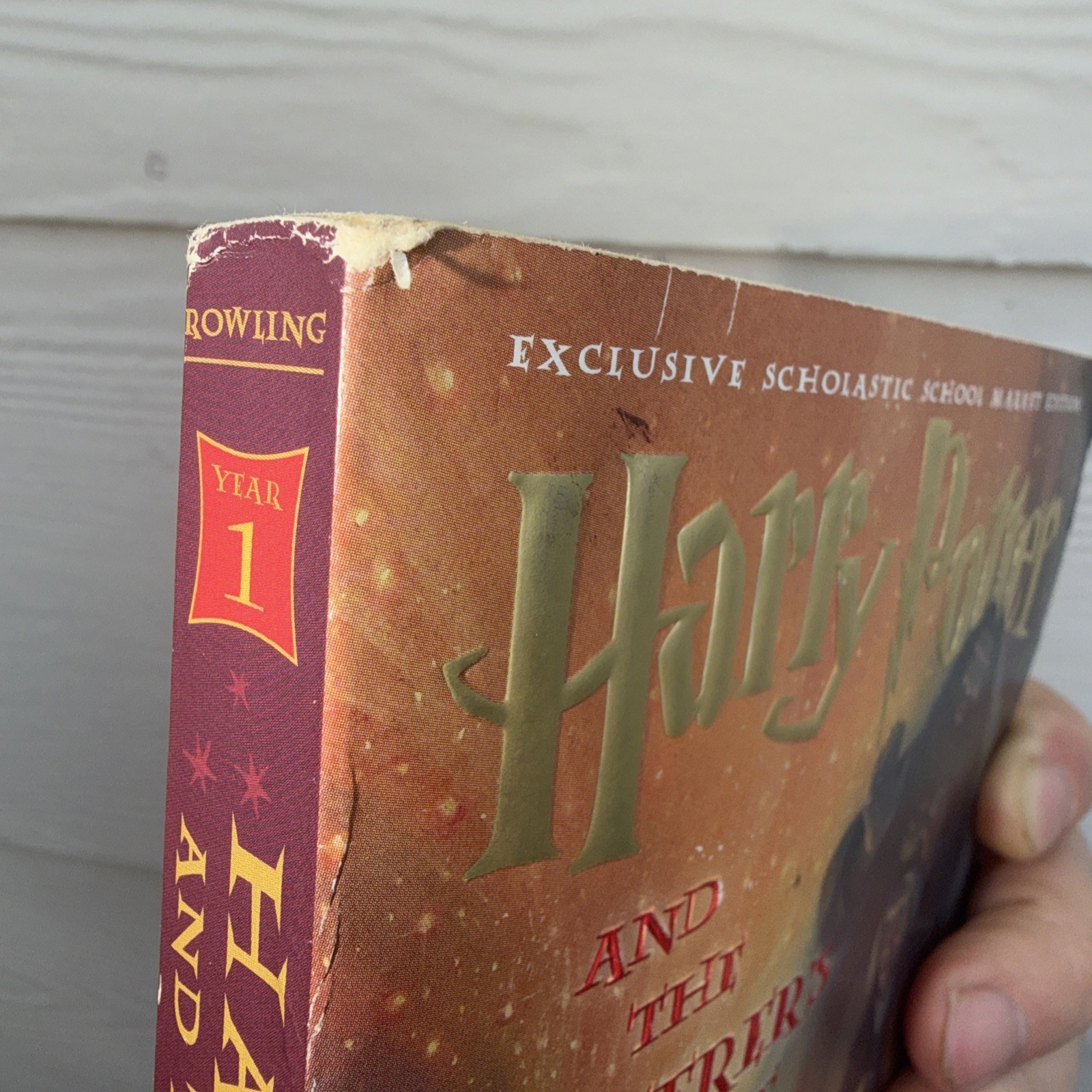 RARE Harry Potter & Sorcerer’s Stone Scholastic ExclusiveSchool Market Edition