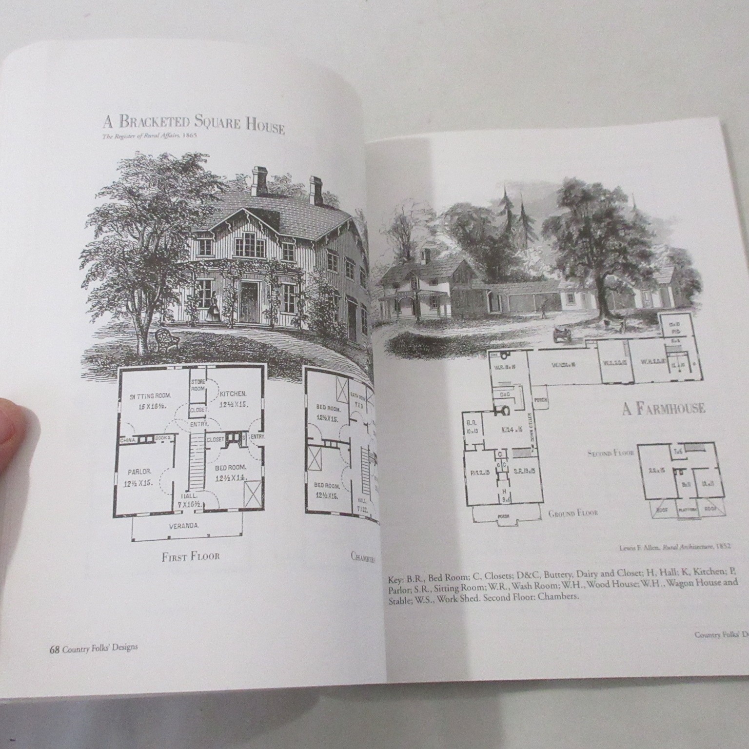 American Country Building Design Donald J. Berg AIA 19th-Century Farmhouse Plans