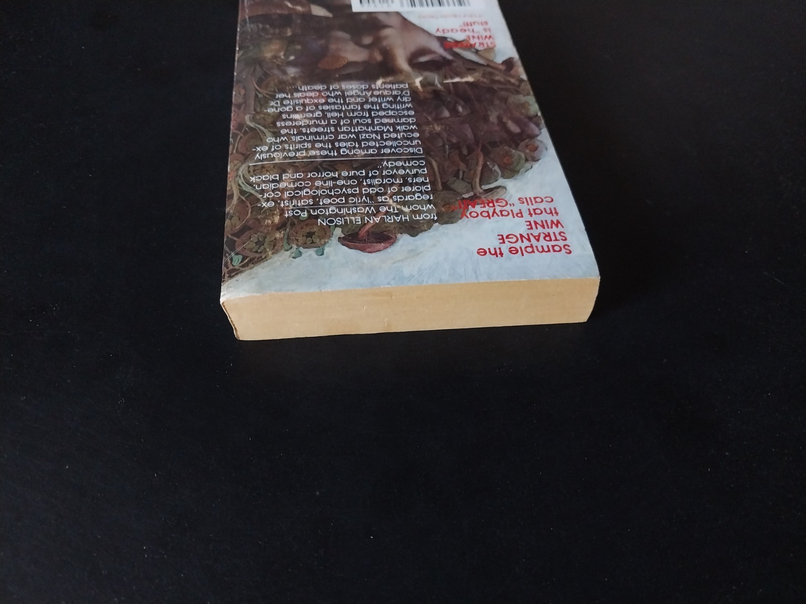 Harlan Ellison – Strange Wine – Warner Books Fourth Printing