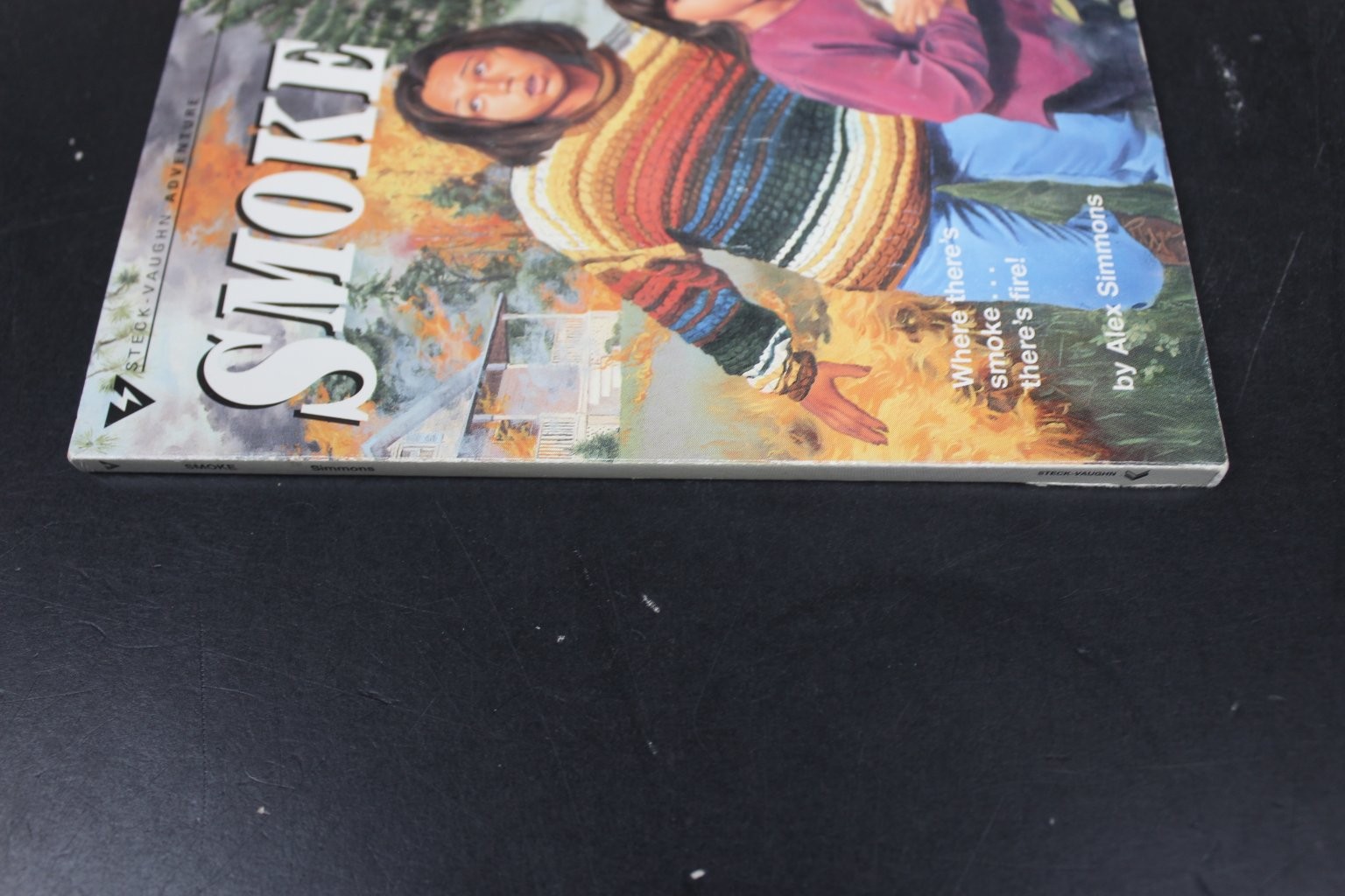 Smoke Alex Simmons 1995 Adventure Survival Illustrated Steck-Vaughn PB