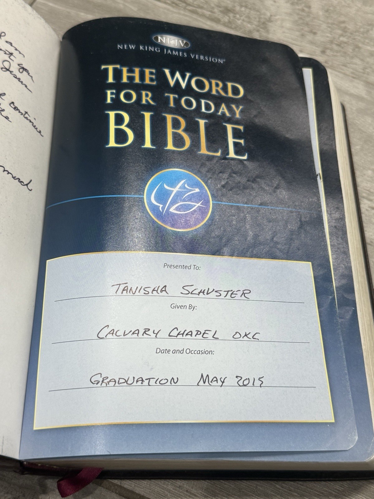 ✝️ The Word For Today Bible Chuck Smith Calvary Chapel Genuine Brown Leather