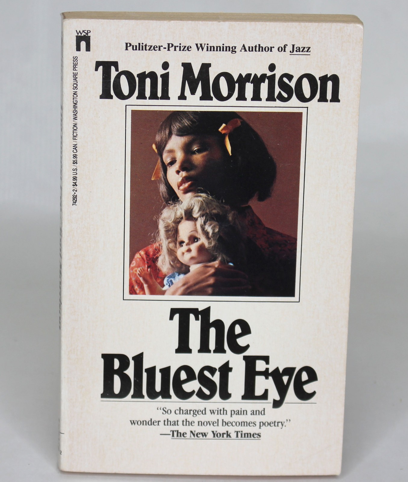 THE BLUEST EYE by Toni Morrison Washington Square Press 1972 Later Printing PB
