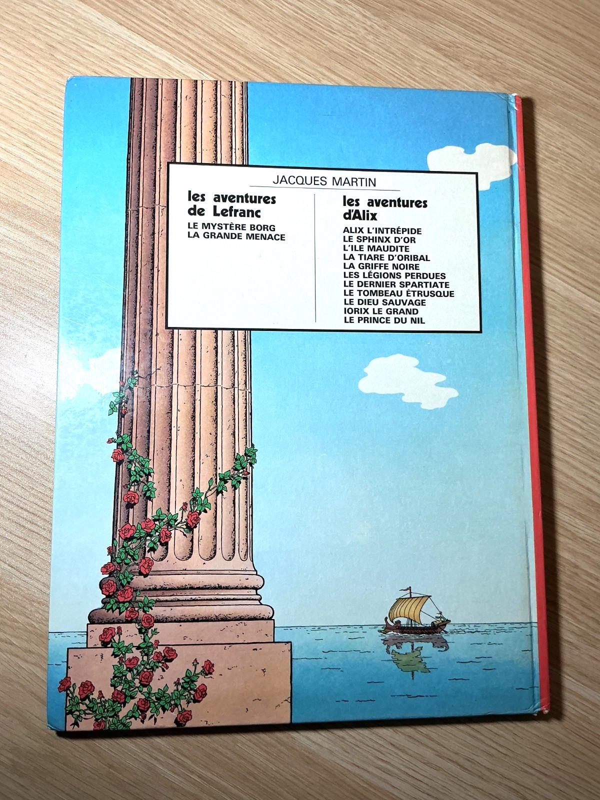 Les Aventures d’Alix, bande dessinée 4-Book French Hardcover Vintage