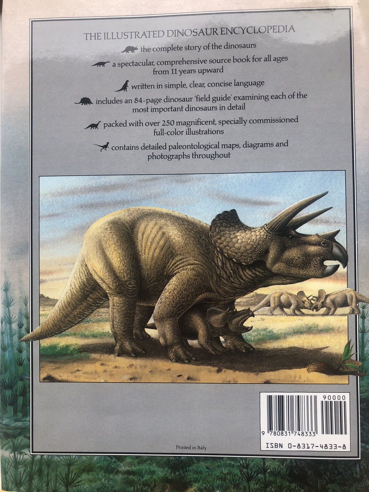 Illustrated Dinosaur Encyclopedia by Dougal Dixon (1988, Hardcover)