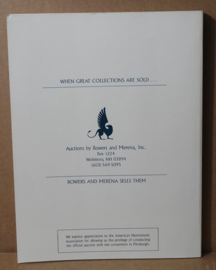 AUCTIONS BY BOWERS AND MERENA,INC (THE COLLECTION OF Dr. NELSON PAGE ASPEN) EX!