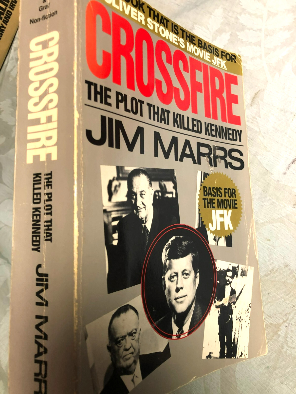 RARE! Crossfire : The Plot That Killed Kennedy by Jim Marrs (1992, Trade) GREAT!