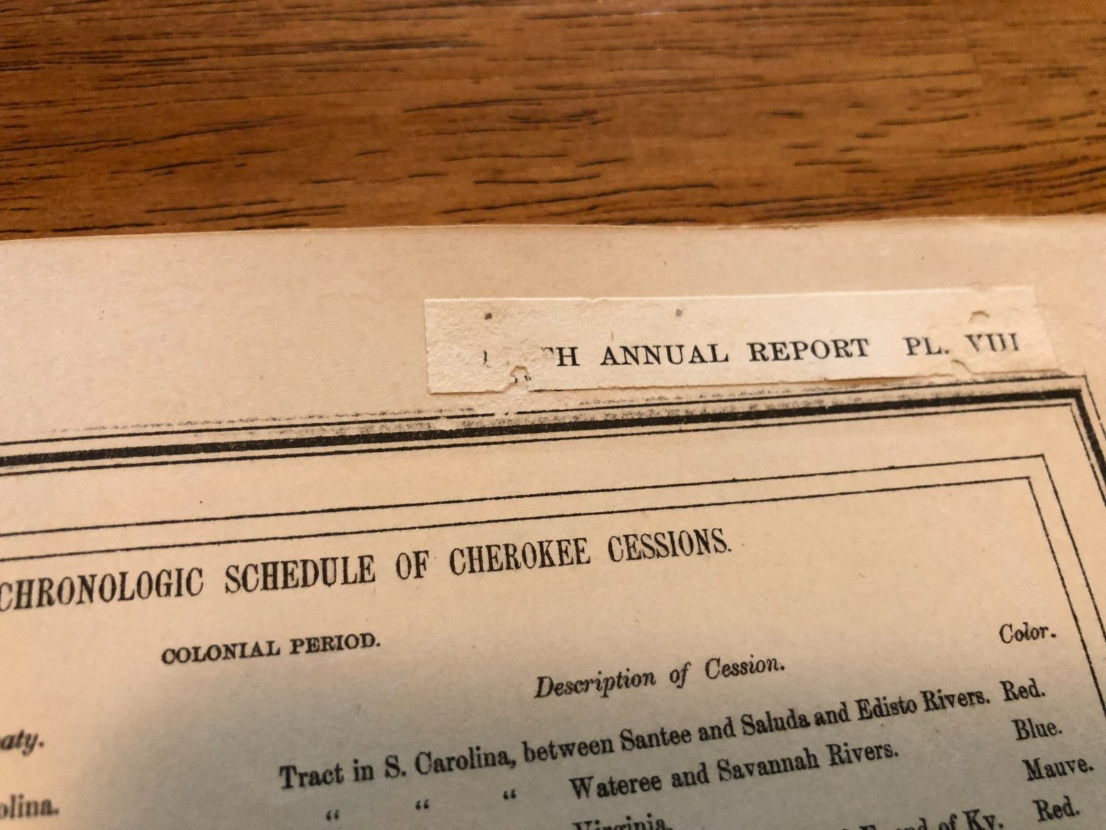 Smithsonian 5th Annual Ethnology 1883-1884 Burial Mounds, Cherokee Nation Maps