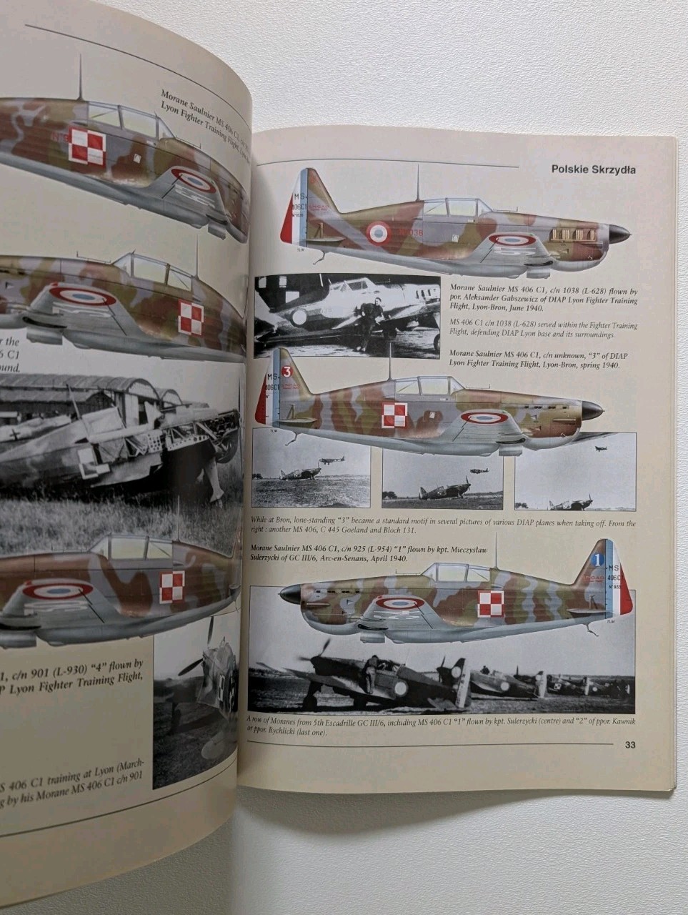 Polish Wings 2 Morane MS 406 C1 Caudron CR 714 C1 Cyclone Bloch MB Belcarz