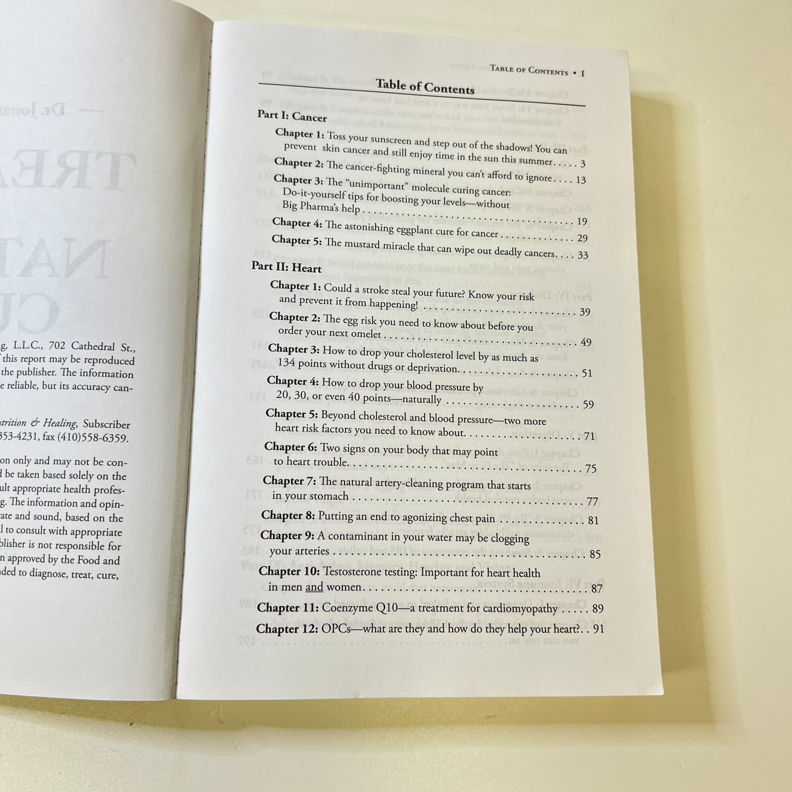 Treasury of Natural Cures – Nutrition & Healing by Dr. Jonathan V. Wright 2013