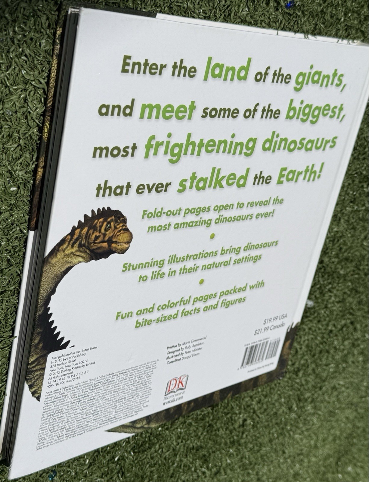 Amazing Giant Dinosaurs by DK (2012, Hardcover)