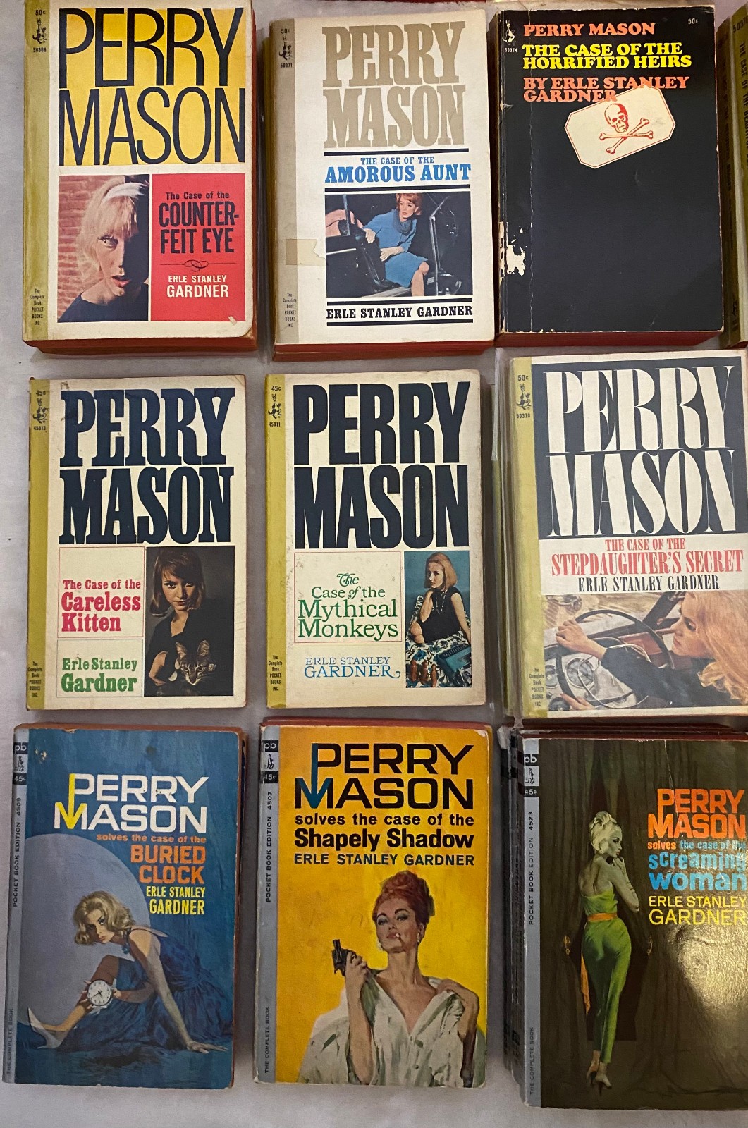 Perry Mason Gardner BUY AS MANY $3.99 GOOD READERS & PAY ONLY $4.75 TO SHIP!! #5