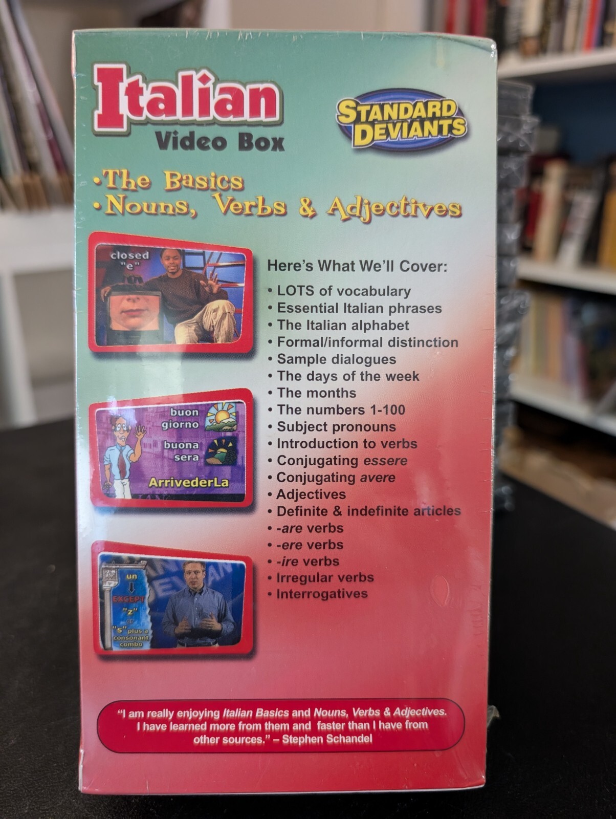 Italian Video Box [VHS] Sealed