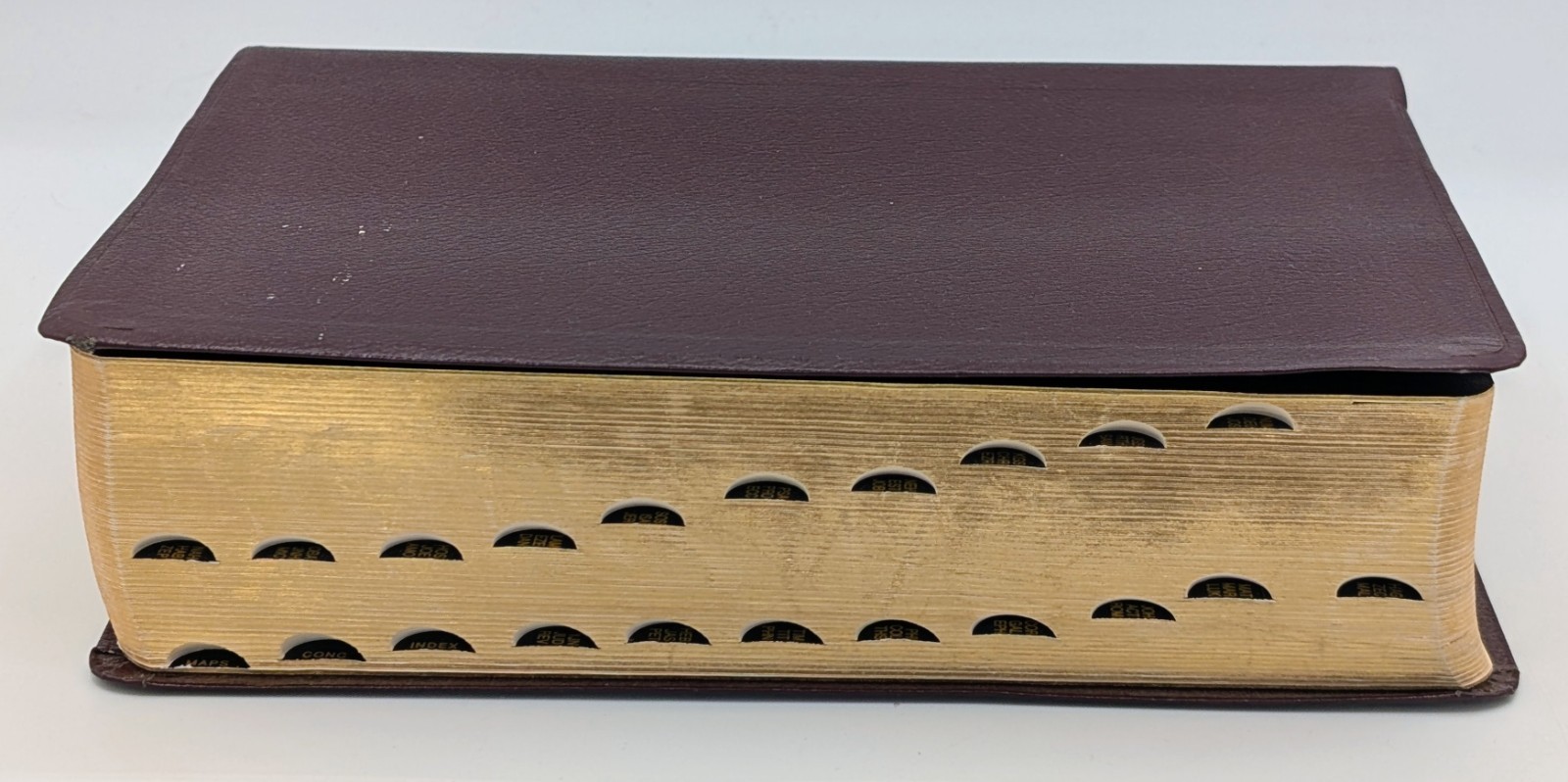 NIV Life Application Study Bible Large Print Burgundy Bonded Leather
