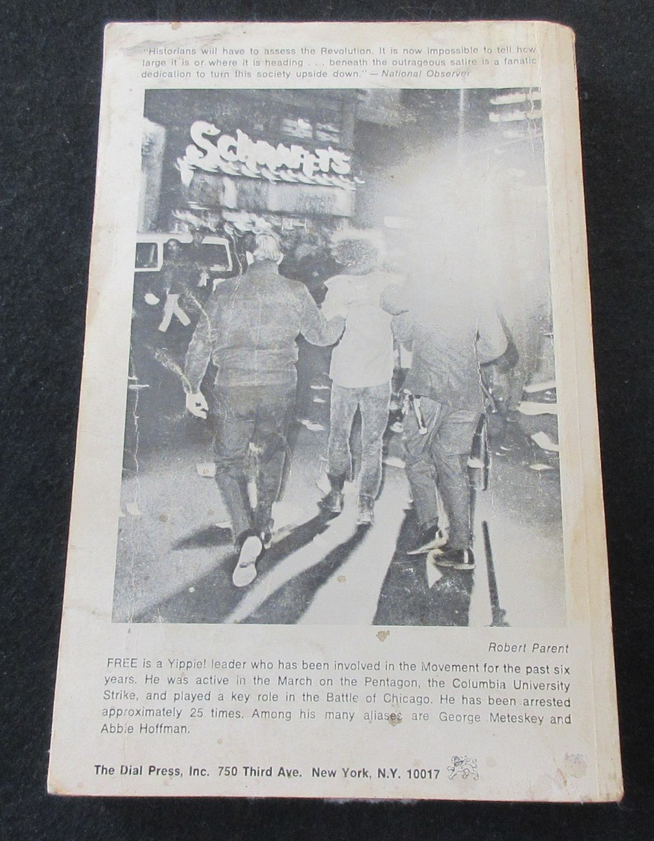 Revolution for the Hell of It-Abbie Hoffman-Paperback-1968