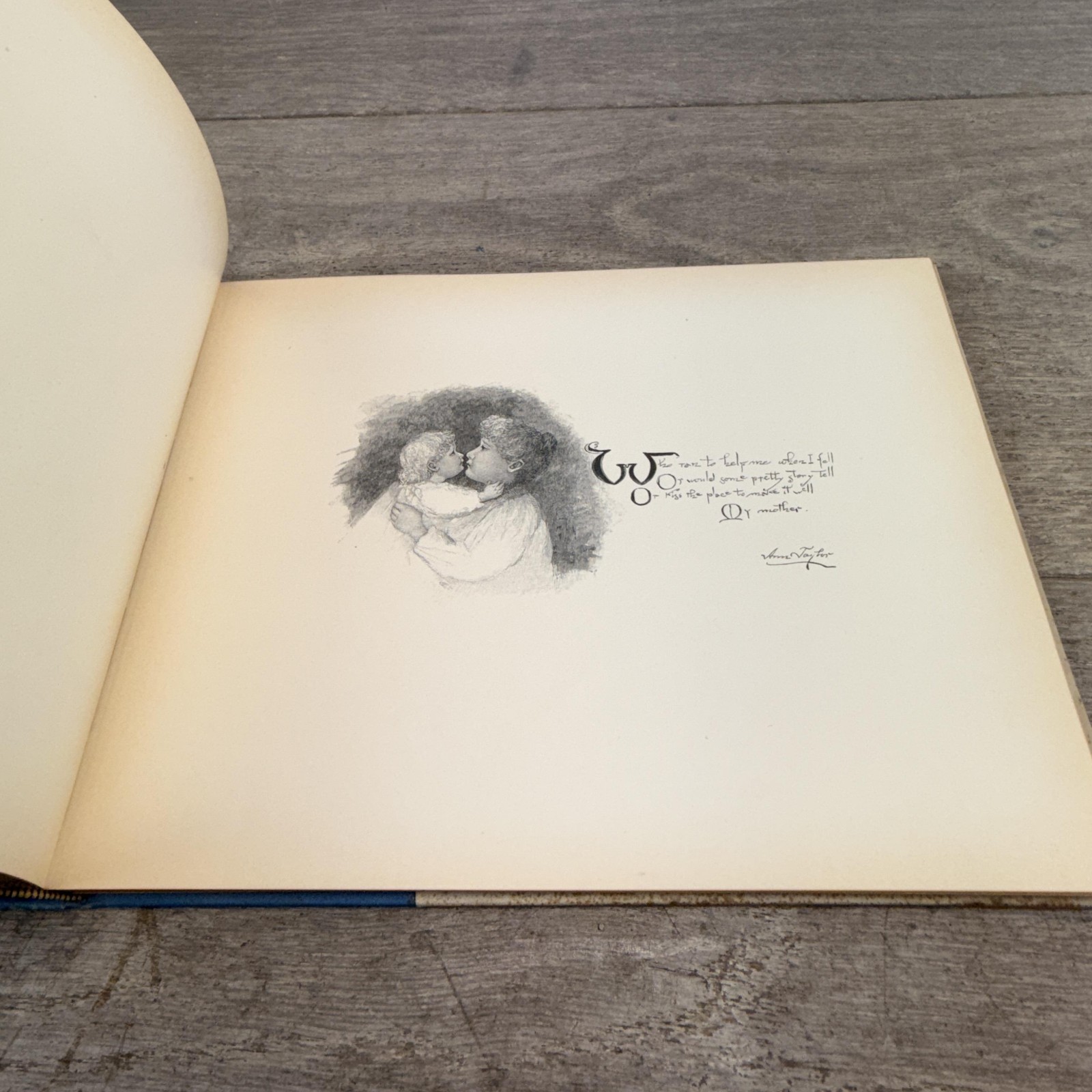 Vintage 1897 Baby’s Kingdom Annie F. Cox Baby Memory Book Hardcover Boston MA