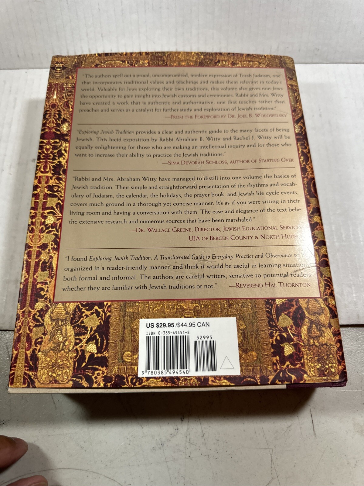 EXPLORING JEWISH TRADITION: A TRANSLITERATED GUIDE TO By Abraham Witty NEW