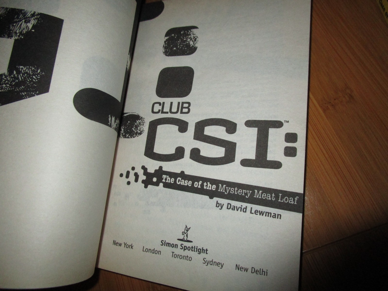 Club CSI Books #1-5 by David Lewman KIDS CRIME SOLVING FORENSICS