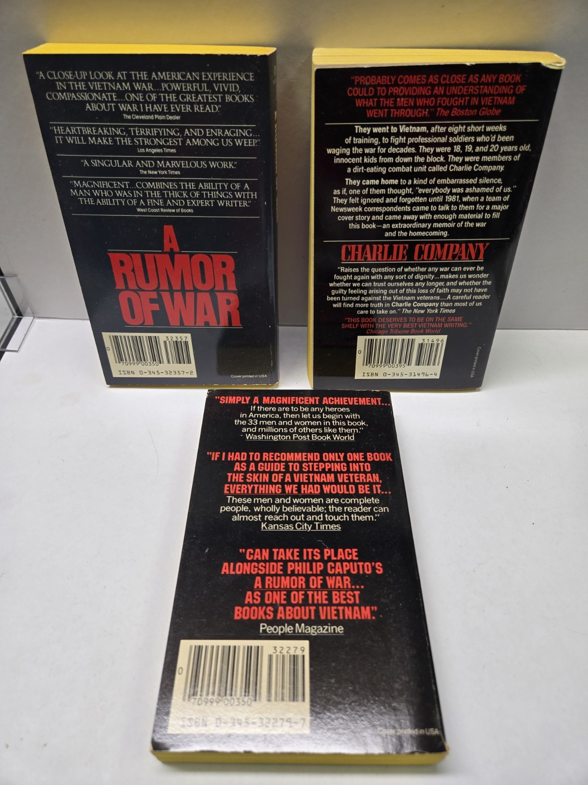 Vietnam History: Everything We Had, The Rumor Of War & Charlie Company Box Set