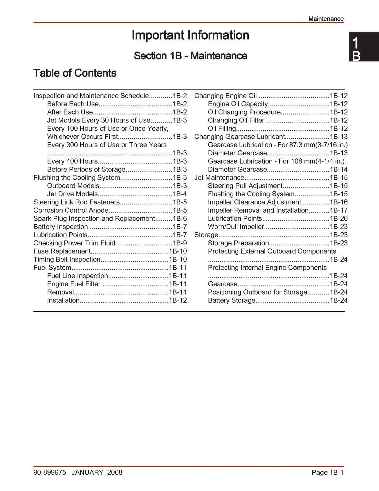 MERCURY 40 50 60 BigFoot 40 Jet EFI FourStroke 4 Cyl SERVICE MANUAL – JACKET