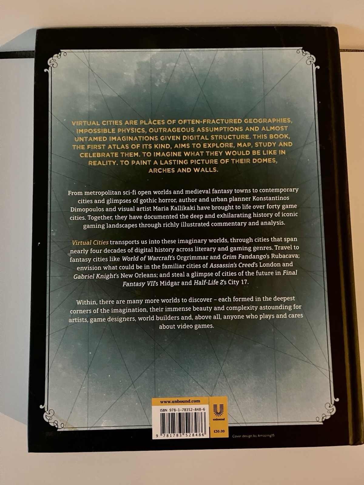Virtual Cities: An Atlas & Exploration of Video Game Book
