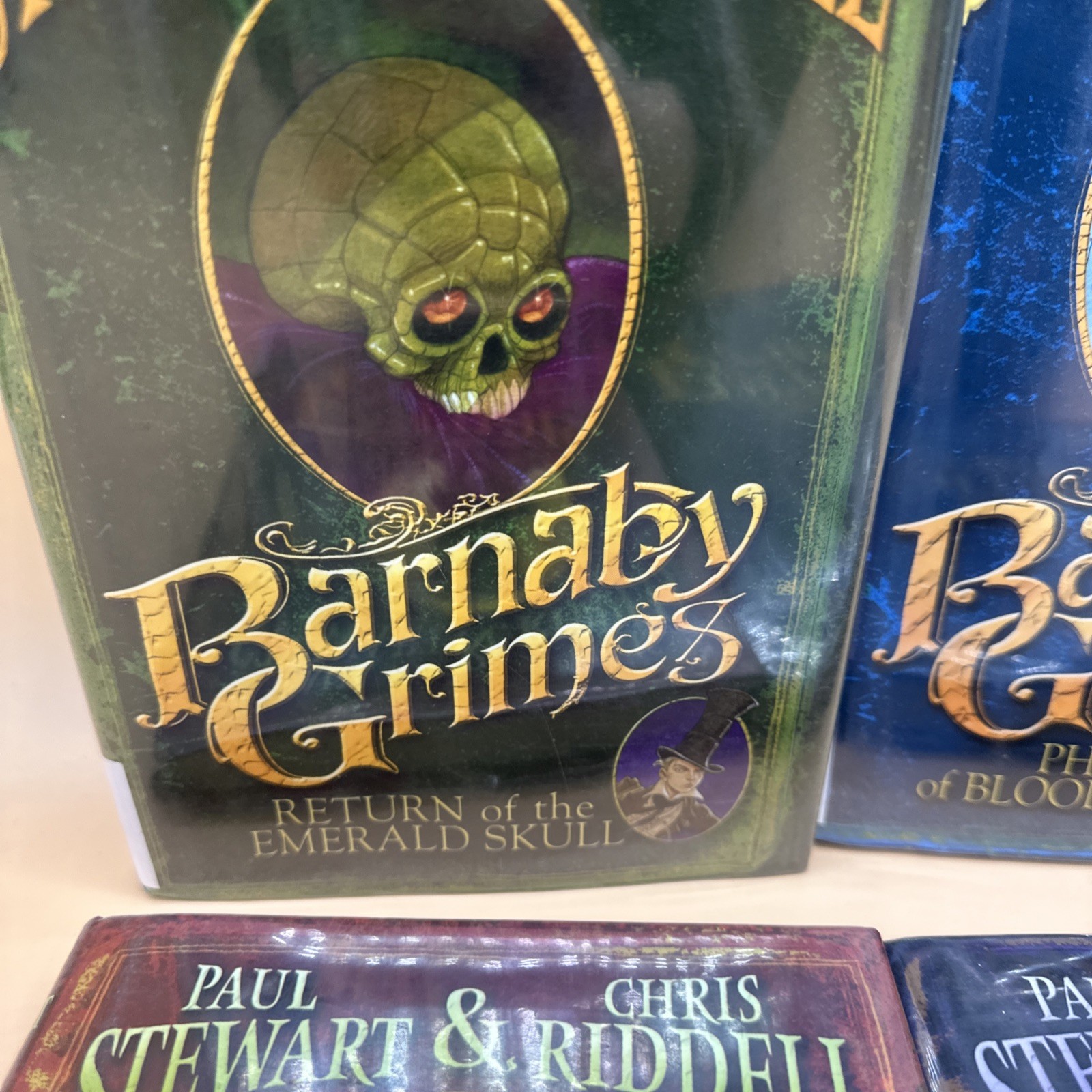 Barnaby Grimes Complete Series Paul Stewart Chris Riddell HC Illustrated 4 Books