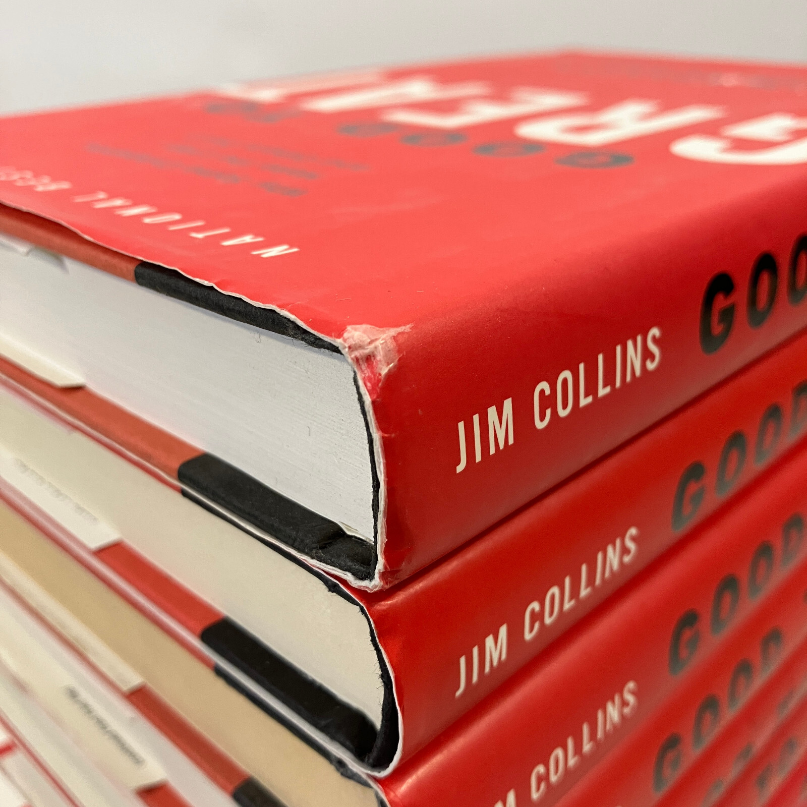 Jim Collins 10 Good to Great HCDJ Book Lot Harper Collins Business Management