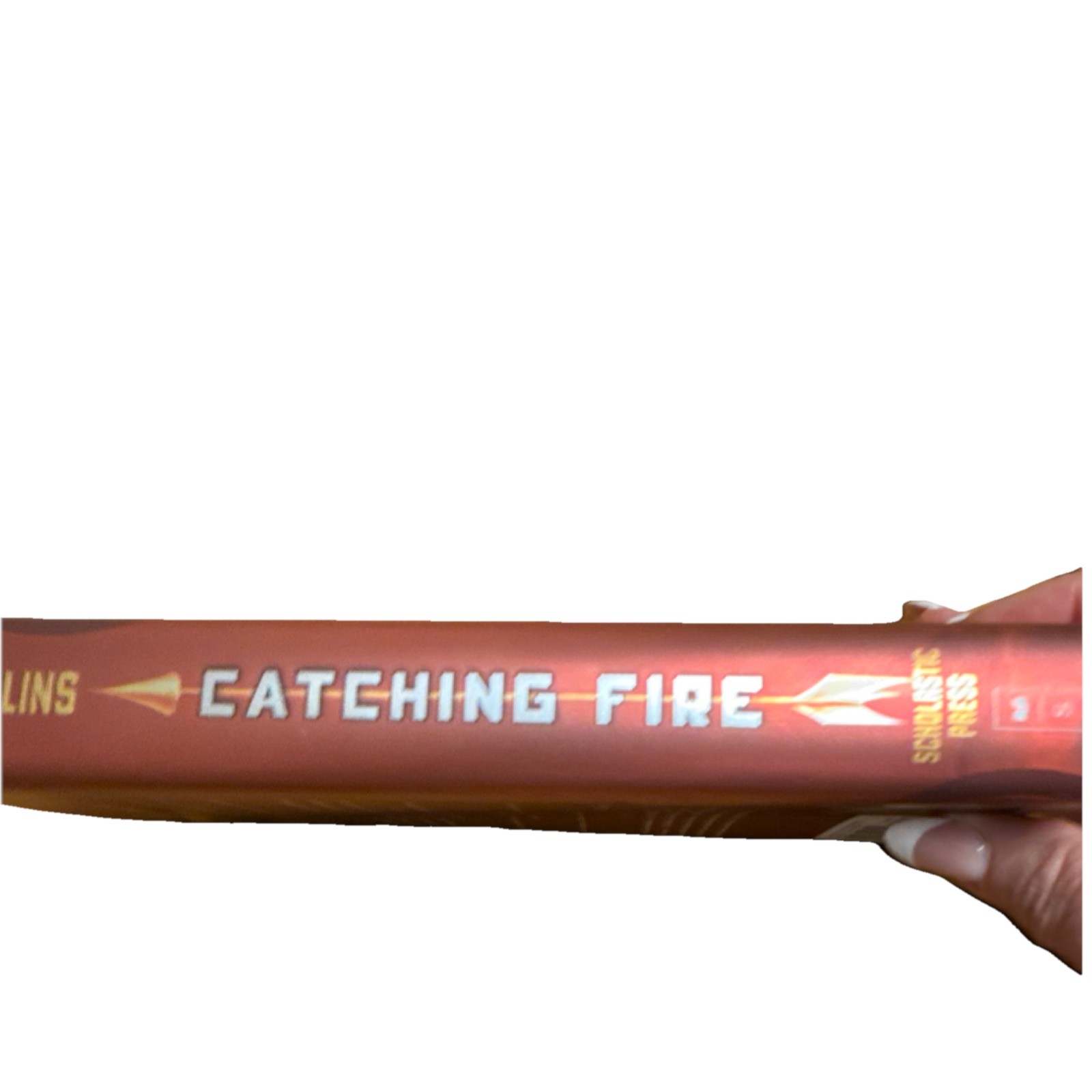 Suzanne Collins Catching Fire Hunger Games Hardcover 2009 Scholastic 1st Ed Dus…
