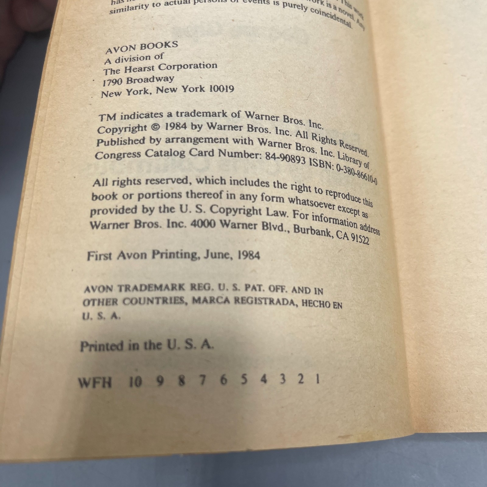 Gremlins by George Gipe (1984) Spielberg Movie Tie-in Vintage Paperback