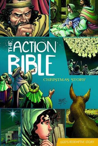 The Action Bible Christmas Story – Unknown Binding – GOOD