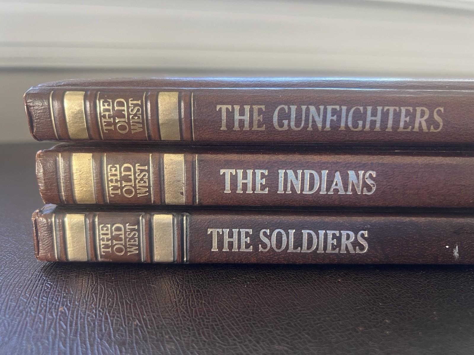 Three volumes from the “Time-Life Books: The Old West” series GC