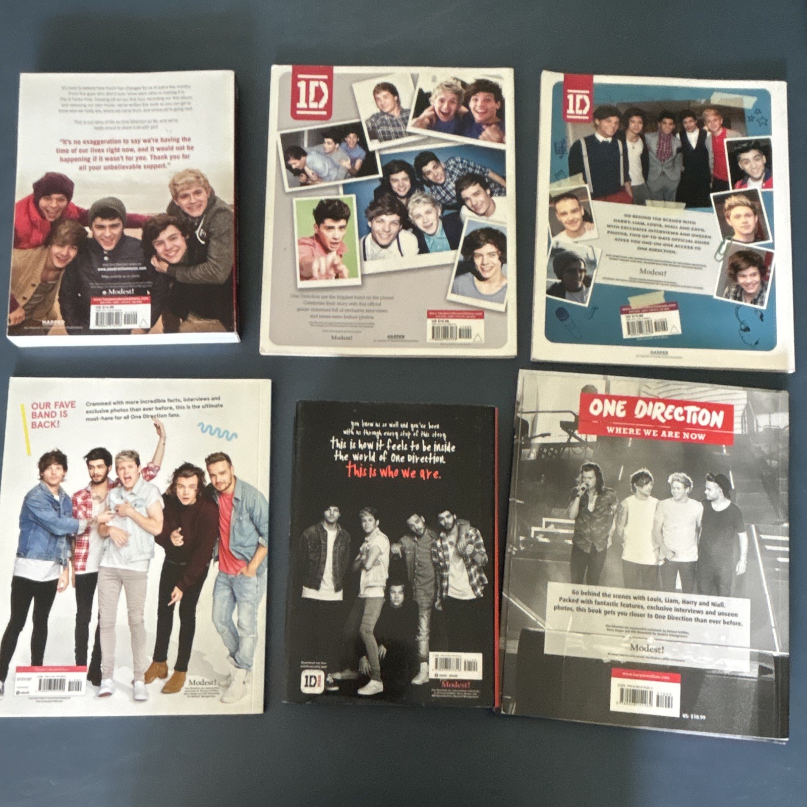 One Direction7 Book Collection 2011-2016 Sold as Bundle