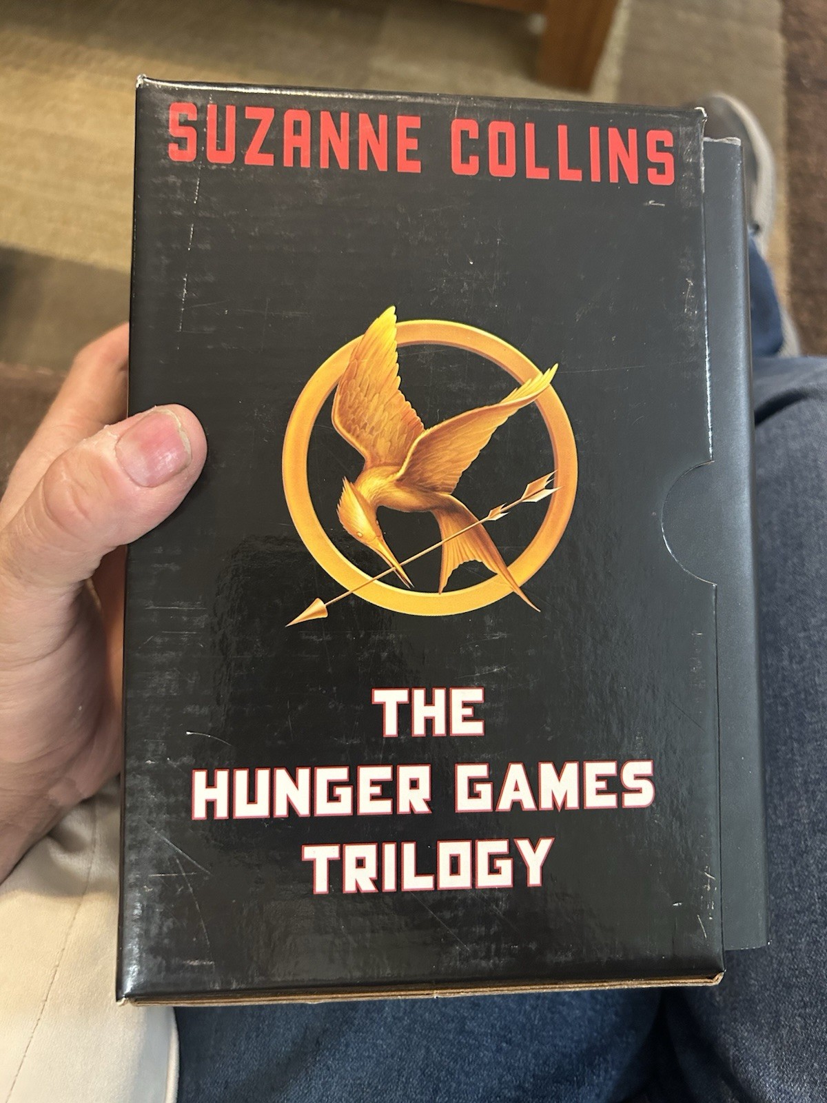 The Hunger Games Trilogy Boxed Hardcover Book Suzanne Collins – New open box